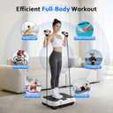 Vibration Plate Exercise Machine for Lymphatic Drainage, Vibration Platform for Weight Loss, 400 Lbs Capacity Shake Plate Full Body Workout Vibrate Fitness Platform for Home Women Men
