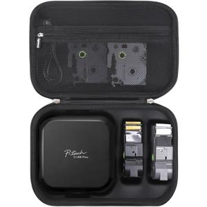 Aproca Case Compatible with Brother P-touch PT-P710BT CUBE Plus Bluetooth Label Maker, Portable Storage Bag for Accessories (Case Only) (Black)