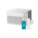 Midea 8,000 BTU Smart Inverter Air Conditioner Window Unit with Heat and Dehumidifier – Cools up to 350 Sq. Ft., Energy Star Rated, Quiet Operation, Electronic Controls, Remote Control, White