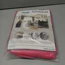 Fuchsia Valances for Windows - Rod Pocket Curtain Valances for Kitchen or Living Room,Pack of 1 (Fuchsia, 39" W x 20" L)