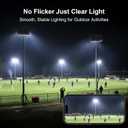 1000W LED Stadium Lights Outdoor, 2Pack 500W Arena Flood Light, 100W-5 Pack