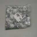 Operitacx 20pcs Poinsettia Flowers Artificial, 5.5in Artificial Christmas Flowers Poinsettia Christmas Decorations with Clips Faux Flower-Picks for Xmas Tree Decor, Xmas Wreath & Holiday Home Party (Silver)