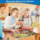 6 Packs 36 Large Piece Puzzle for Seniors,Dementia Alzheimer's Products Activities for Elderly Adults,Easy Puzzle Alzheimers Memory Cognitive Game Gift for Patient in Nursing Home with 6 Storage Bags