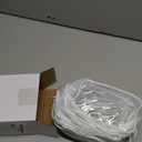 Weewooday 12 Pieces Clear Makeup Bags Cosmetic Storage Bags PVC Zipper Pouches Travel Waterproof Makeup Plastic Case for Women Organizing Toiletries Traveling Bathroom(Medium,White)