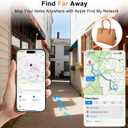 Air Tracker Tag-1 Pack Works with Apple Find My (iOS Only), Bluetooth Tracker Tag Keys Finder Tracking Tags Item Locator with Sounds Smart Tag Keys Item Finders Smart Tag for Keys