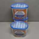 Arm & Hammer Clean Burst Moisture Absorber and Odor Eliminator Tubs, 14 oz, 3 Pack, Attract and Trap Excess Moisture, Eliminate Musty Odors, Convenient and Effective, White