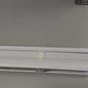 CHICOLOGY Mini Blinds for Indoor Windows  52"W x 48"H, White Horizontal Vinyl Blinds | Cordless | Easy to Install | Sleek Low-Profile Fit for Doors, Offices, Kitchens & Apartments