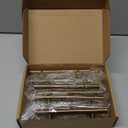 goldenwarm 10 Pack Champagne Bronze Cabinet Pulls Gold Cabinet Handles 3-1/2 inch(90mm) Champagne Drawer Handles Brushed Bronze Cabinet Pulls Kitchen Bathroom Bedroom Dresser Furniture Hardware