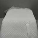 MEGCXIT Leg Pillow Elevation Blood Circulation, Leg Wedge for Elevation for Swelling, Leg Elevating Pillow for After Surgery, Memory Foam Foot Knee Pillow for Back Sleeping 23.616.88 Inch White/Grey