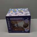 The Honest Company Comfort Dry Overnight Diapers, Up to 12 Hours Protection, Hypoallergenic, Cozy Cloud + Star Signs, Club Box Size 4 (2237 lbs), 48 Count