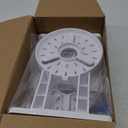 Deco Mesh Wall Mount for Deco WiFi 7 Mesh System BE63/BE65/BE75/BE85/BE95/BE10000/BE17000/BE22000/BE33000 BE Serie, Deco Mesh Wi-Fi 7 Mount Bracket Holder, Easy Installation (White, 3 Pack)