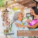 Dog Wind Chimes for Outside, 35 Metal Dog WindChimes Gifts for Women/Men, Decoration for Outdoor, Home, Garden, Patio, Backyard