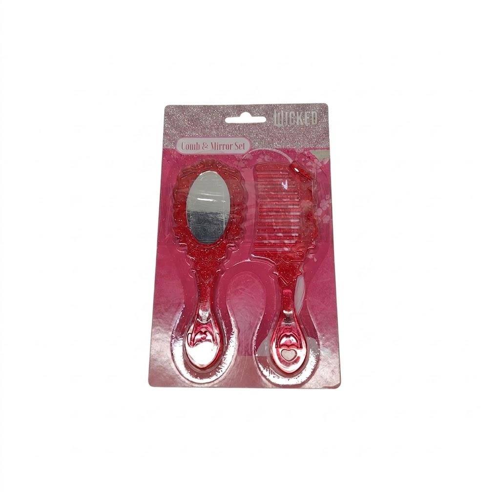 Wicked Comb And Mirror Set- Pack Of 2