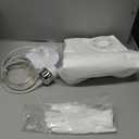 COMSDY 23.6inch White Paper Light Fixture Cover DIY Flower Lights Fixture for Living Room Dining Room Bedroom Kitchen Hotel Restaurant