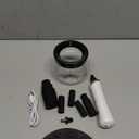 Premium Makeup Brush Cleaner Dryer Super-Fast Electric Brush Cleaner Machine Automatic Brush Cleaner Spinner Makeup Brush Tools (White)