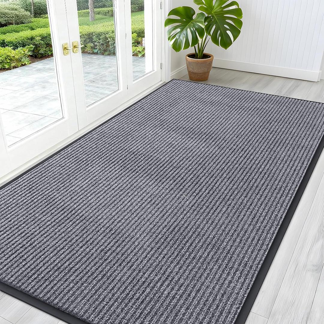 OLANLY Front Door Mat 59x30, Waterproof Heavy-Duty Indoor Outdoor Doormat