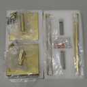 KARTOOSH 20.4 Inch Hardwired Wall Sconces Set of Two, 3000K Warm White Dimmable Modern Wall Sconces, 350° Rotate LED Light Fixtures Wall Lamp for Bathroom Living Room Bedroom Bedside, Gold