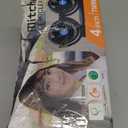 12V Car Fan, Adjustable 4 Inches Dual Head Car Clip Fan for Front/Rear Seat Passenger, 360 Rotatable Cars Fans with Stepless Speed Regulation for Car/Vehicle SUV, RV