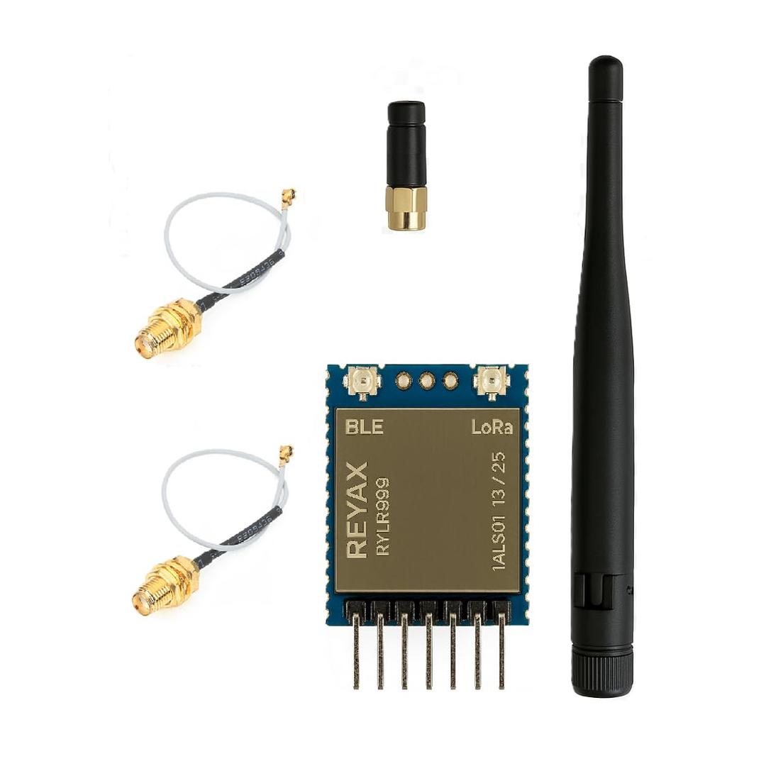RYLR999_Lite 30dBm 868/915 MHz LoRa & 20dBm 2.4GHz BLE UART Interface Long Range Transceiver Module EVK