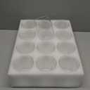 DYMFADFB 12pcs Glass Cylinder Vases for Centerpieces - 4 Inch Small Flower Vase for Wedding Decorations, Clear Glass Flower Vases Floating Candle Holder for Table Centerpiece Wedding Home Dcor