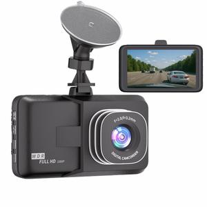 3-inch Dash Cam for Cars, 1080P HD car Camera, Wide-Angle Driving Recorder with Night Vision, Loop Recording, Video Motion Detection