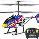 Remote Control Helicopter, Rc Helicopter Toys for Boys Age 8 9 10 11 12+ Year Old Birthday Gifts, Flying Toys 2.4GHz 3.5 Channel Remote Helicopter with Gyro & LED Light for Beginner Kids Adults Indoor