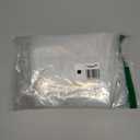 AmazerBath Plastic Shower Curtain Clear Premium PEVA, Clear Shower Curtain Heavy Duty 8G, Weighted Shower Curtains for Bathroom Accessories with 3 Big Stones and 12 Rustproof Grommets, 72x72 Inches Transparent