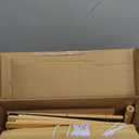 HOOBRO Stuffed Animal Storage & Organizer, Bamboo Stuffed Animal Holder with Fabric Drawer and DIY Chalkboard, Plush Toy Organizer for Playroom, Living Room, Nursery, Natural and Beige YL66CW01