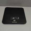 Digital Bathroom Scale for Body Weight: High-Precision 4-Sensor Accuracy, LED Display, 400lb/180kg Capacity, Safe Rounded Corners, Batteries Included