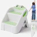 Lightweight Kids Step Stool for Potty Training & Easy - Cute Frog Design