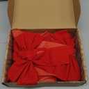 JOYIN 12 Pack Christmas Red Velvet Bows, 13" Long by 9" Wide Decorative Christmas Bows for Wreath Garland Tree Decor, Indoor Outdoor Holiday Decoration (Small)