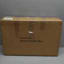 1set Stainless Steel Cat Litter Box High Sides Design for Less and Spacious Indoor Toilet for Kittens and Cats Includes Scoop and Mat