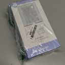 Honeydak 2 Pcs Flat Water Bottle 13oz Plastic Flask for Liquor Slim Square Bottles Portable Travel Mug Pocket Flask for Outdoor Sports (Black)