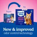Fresh Step Clean Paws Advanced Multi Cat Clumping Litter with Febreze Freshness, 18.5 lb Each, Pack of 2