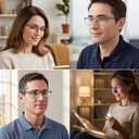 YIMI Photochromic Bifocal Reading Glasses UV Outdoor Sunglasses Computer Anti Blue Light Transition Eyeglasses for Men Women
