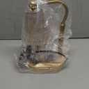 Candle Warmer Lamp, Adjustable Height & Dimmable, Candles with Timer, 2H/4H/8H Auto Off, Safe Flameless Night Light for Home Decor, Bedroom, Office, Christmas Birthday Gift for Women & Men (Amber-Wood)