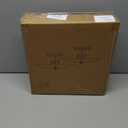 2 Pack Semi-Flush Mount 12 Inch Square Ceiling Fixture Light Cover Ceiling Lamp Shade Light Bulb Cover White for Laundry Room Bedroom Kitchen Living Room Closet