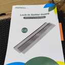 HOTYELL Lock-in Gutter Guard Screen – 6" x 36" Mesh Sheets for 4", 5", and 6" K-Style Gutters – Heavy Duty Fine Mesh Leaf & Debris Guard, Model: 6” x 78 ft - 26 Pack