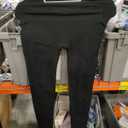 Girls Crossover Yoga Pants, Kids Athletic Leggings with Pockets, Teen Girls Dance Running Workout Leggings, M, 150