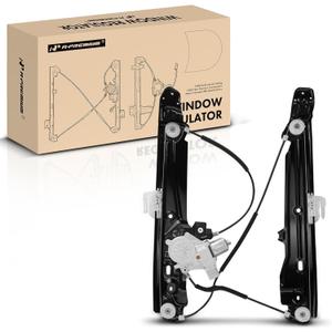 A-Premium Power Window Regulator with Motor Compatible with BMW F10 Series 528i, 528i xDrive, 535d, 535d xDrive, 535i, 535i xDrive, 550i, 550i xDrive, ActiveHybrid 5, M5, Front Right Passenger Side
