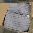 MAXYOYO Giant Bean Bag Chair for Adults, Upholstered Loveseat Floor Sofa with Pillows and Armrests, Large Bean Bag Sofa Plush Chair Bean Bag Couch for Bedroom Living Room, Grey