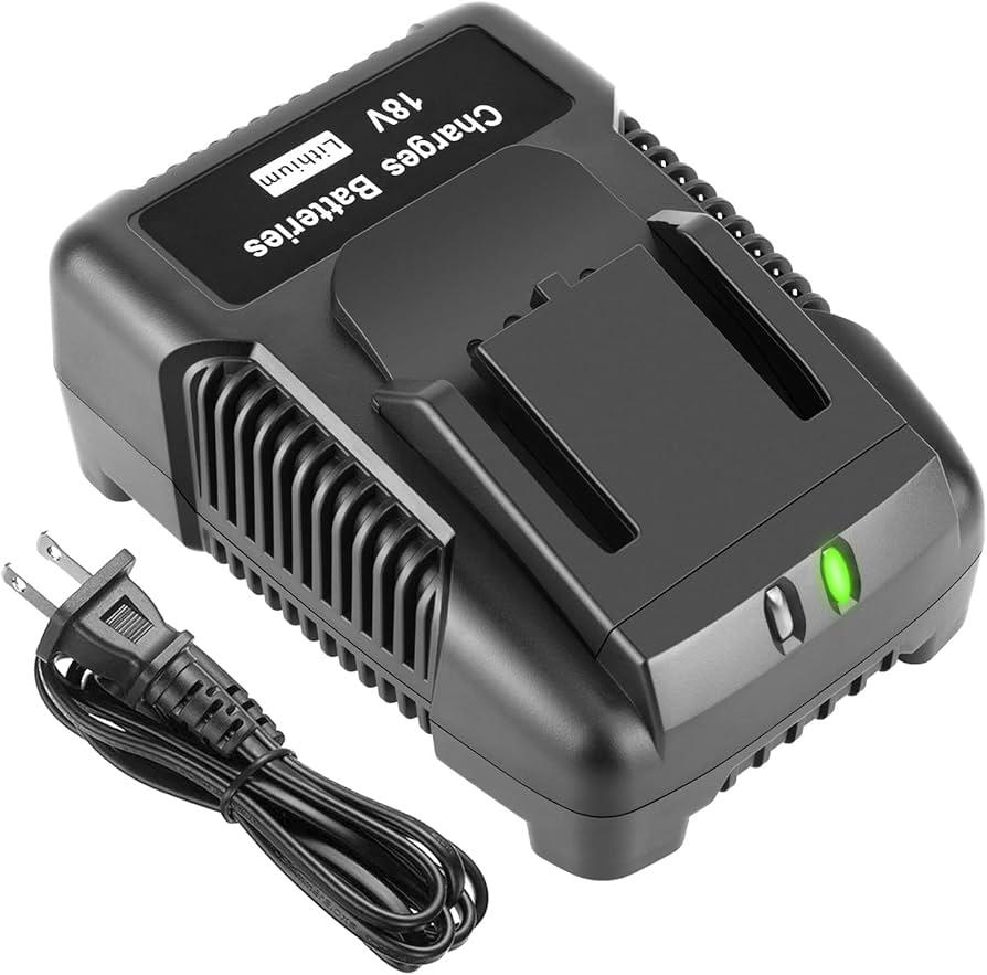 18V R86092 Fast Charger Lithium Battery Charger for RIDGID Tools 18V Battery R840083, R840085, R840086, R840087, AC840085, AC840086, AC840087P AC840089 etc
