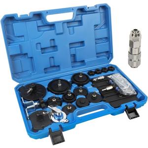 CMTOOL Brake Master Cylinder Bleeder Kit, 12PCS Brake Bleeder Adapter Set with Japanese Quick Connector, Compatible for Benz, Compatible for BMW, Compatible for Ford, Compatible for Tesla