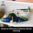 LEGO Star Wars Jango Fett’s Firespray-Class Starship Building Set for Adults - Attack of The Clones Collectible Model Kit and Room Decor - DIY Gift Idea for Men, Women, & Any Fans, Ages 18+ - 75409
