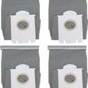 4Pcs Washable Vacuum Cleaner Cloth Dust Bag, Vacuum Cleaner Parts for FC9071 FC8134 FC8613 FC8614