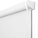 NUTRO CHILL Blackout Roller Blinds, Window Shades Blackout with Thermal Insulated, UV Protection Fabric Window Shades for Home and Office, Easy to Install27" W x 68" L, White