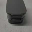 DaCool Adults Lunchbox Bento Box - 74 OZ All-in-One Stackable Lunch Box for Adults Men Women Teens Leakproof Bento Large Lunch Box Containers with Fork Spoon Sauce Box for Dining Out Work School,Grey (2-Grey)