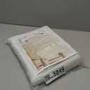 Dreaming Casa Solid Sheer Curtains Draperies White Rod Pocket 2 Panels 100" W x 102" L