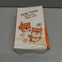 Interactive Monster Dog Chew Toys to Keep Them Busy  Enrichment Squeaky Treat Dispensing Chew Dog Toys for Boredom and Stimulating, Tough Plush Dogs Toy for Large Medium Dogs (A-Green)