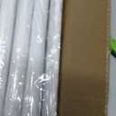 STARLATTA 2 Pack Shower Curtain Rods:43-78 Inch No Drilling Tension Rods, 1" Diameter Heavy Duty Adjustable, Stainless Steel Rust-Proof Spring Anti-Slip Curtain Rod for Bathroom (White,78'')